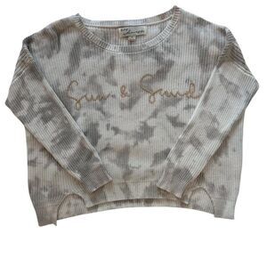 Vintage Havana Sun & Sand Tie-Dye Knit Sweater